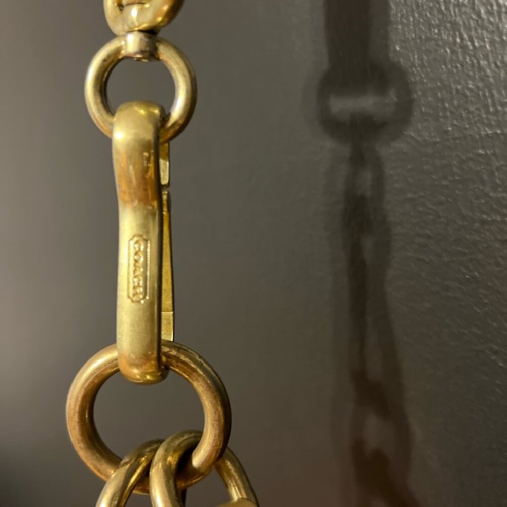 Coach Madison Tan Leather Hobo Bag - Picture 9 of 16